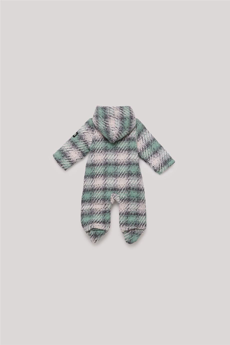 Layette Erkek Bebek Desenli Tulum