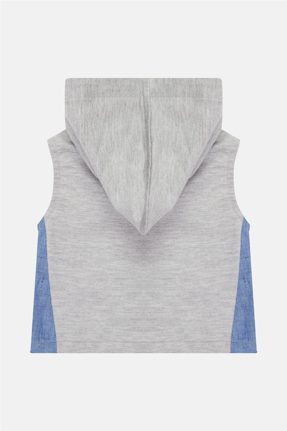 Layette Erkek Bebek Desenli Yelek