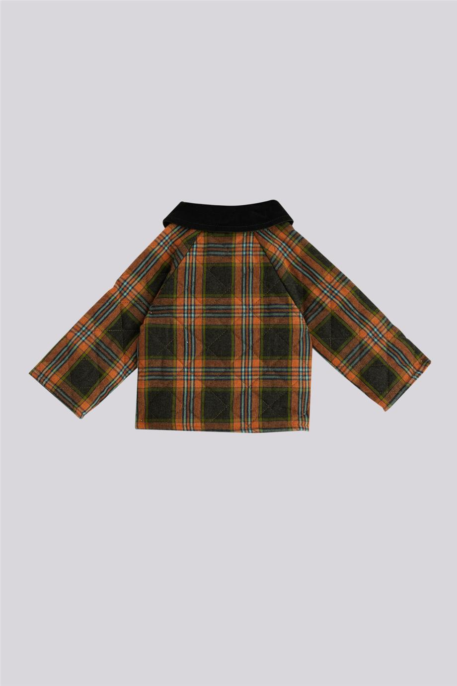 Layette Erkek Bebek Ekose CeketLayette Erkek Bebek Ekose Ceket