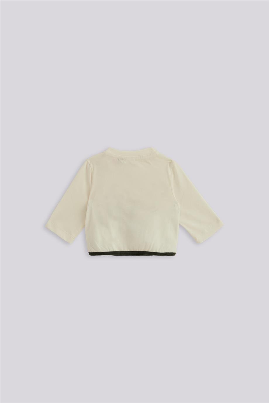 Layette Erkek Bebek Ekru SweatshirtLayette Erkek Bebek Ekru Sweatshirt