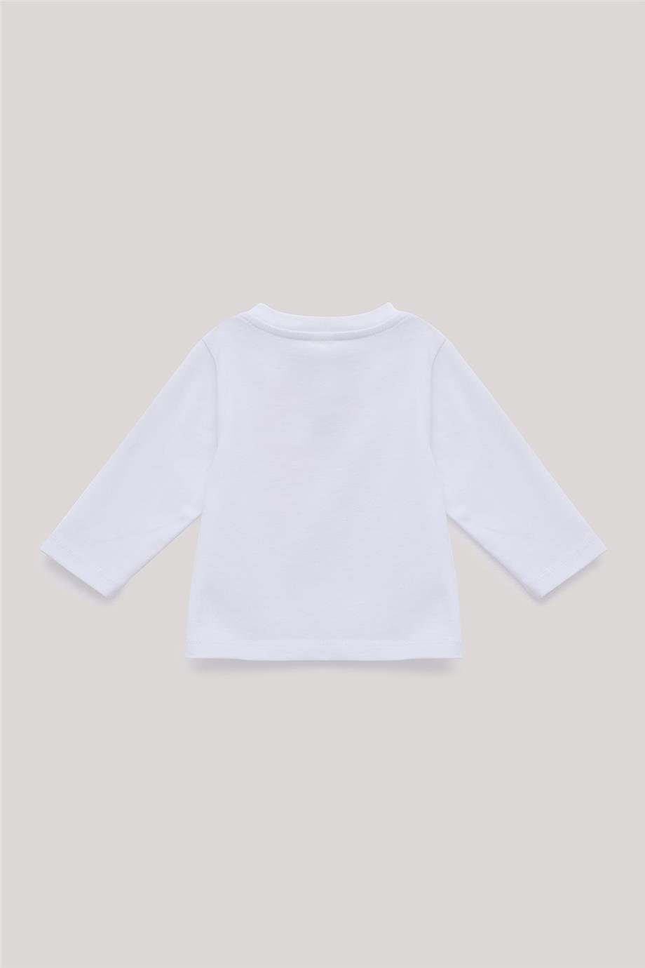 Layette Erkek Bebek Ekru T-Shirt