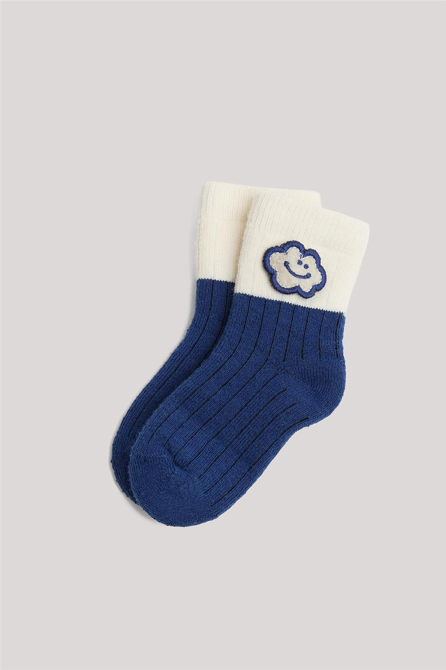 Layette Erkek Bebek Renkli ÇorapLayette Erkek Bebek Renkli Çorap