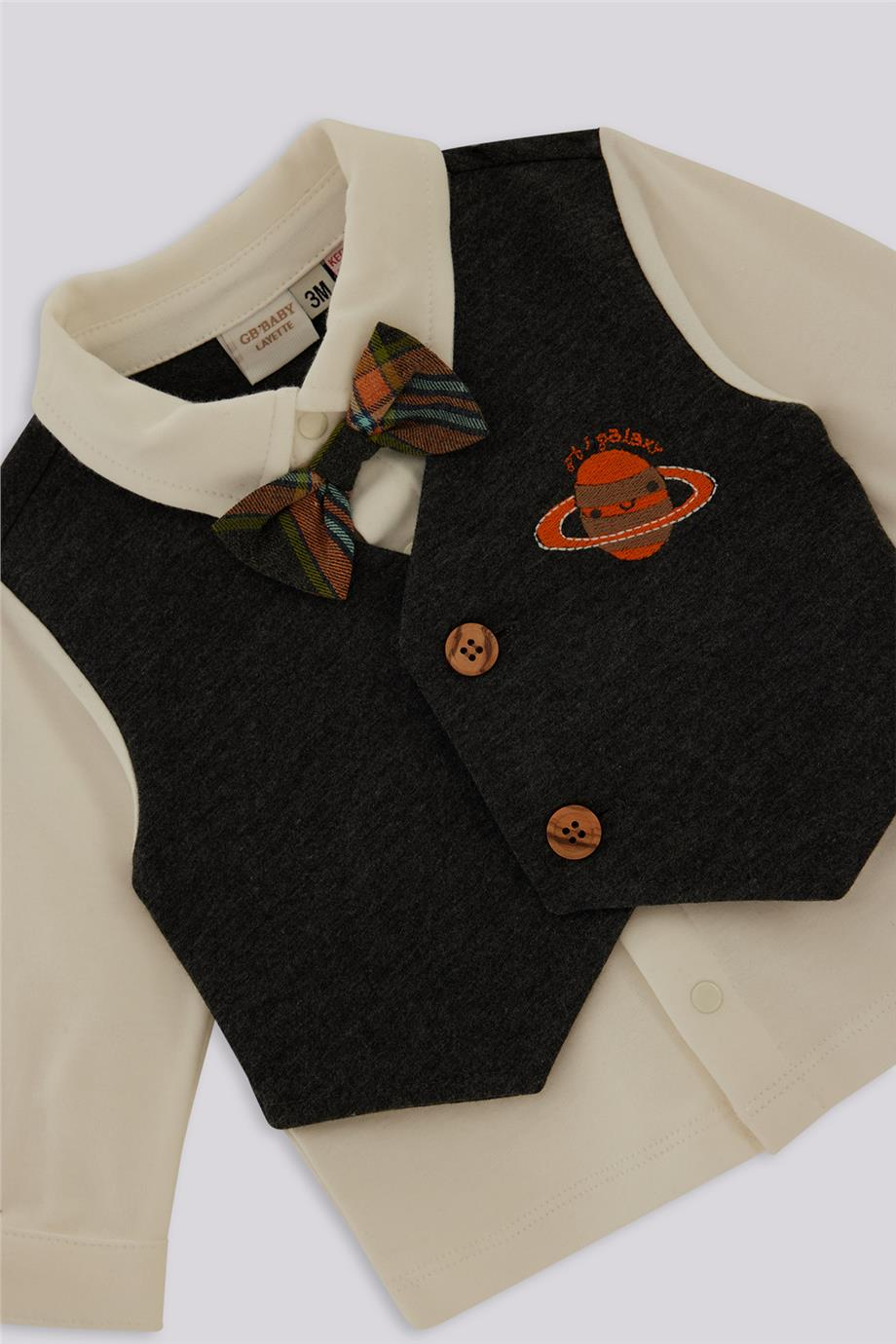 Layette Erkek Bebek Renkli GömlekLayette Erkek Bebek Renkli Gömlek