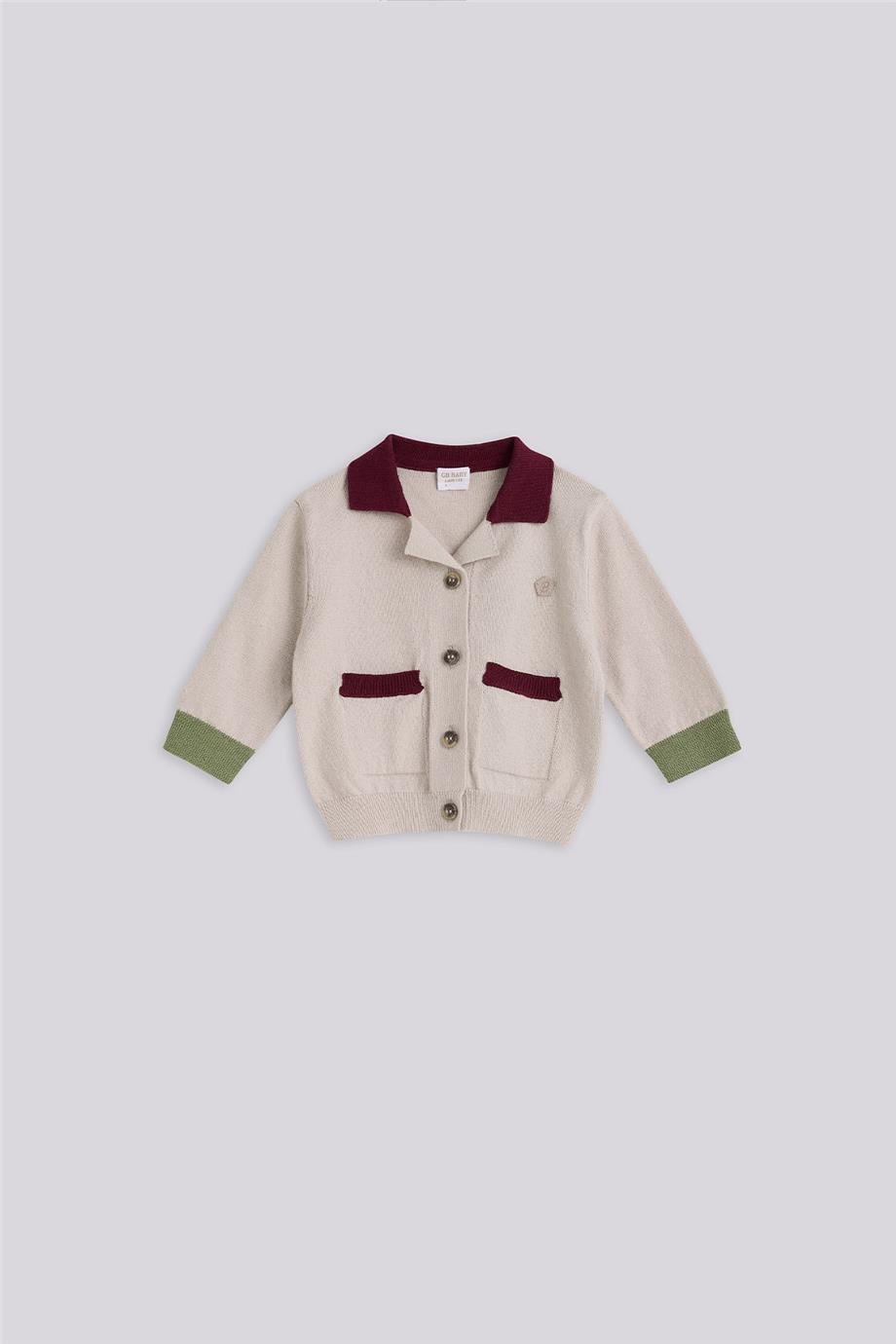 Layette Baby Boy Colorful CardiganLayette Baby Boy Colorful Cardigan