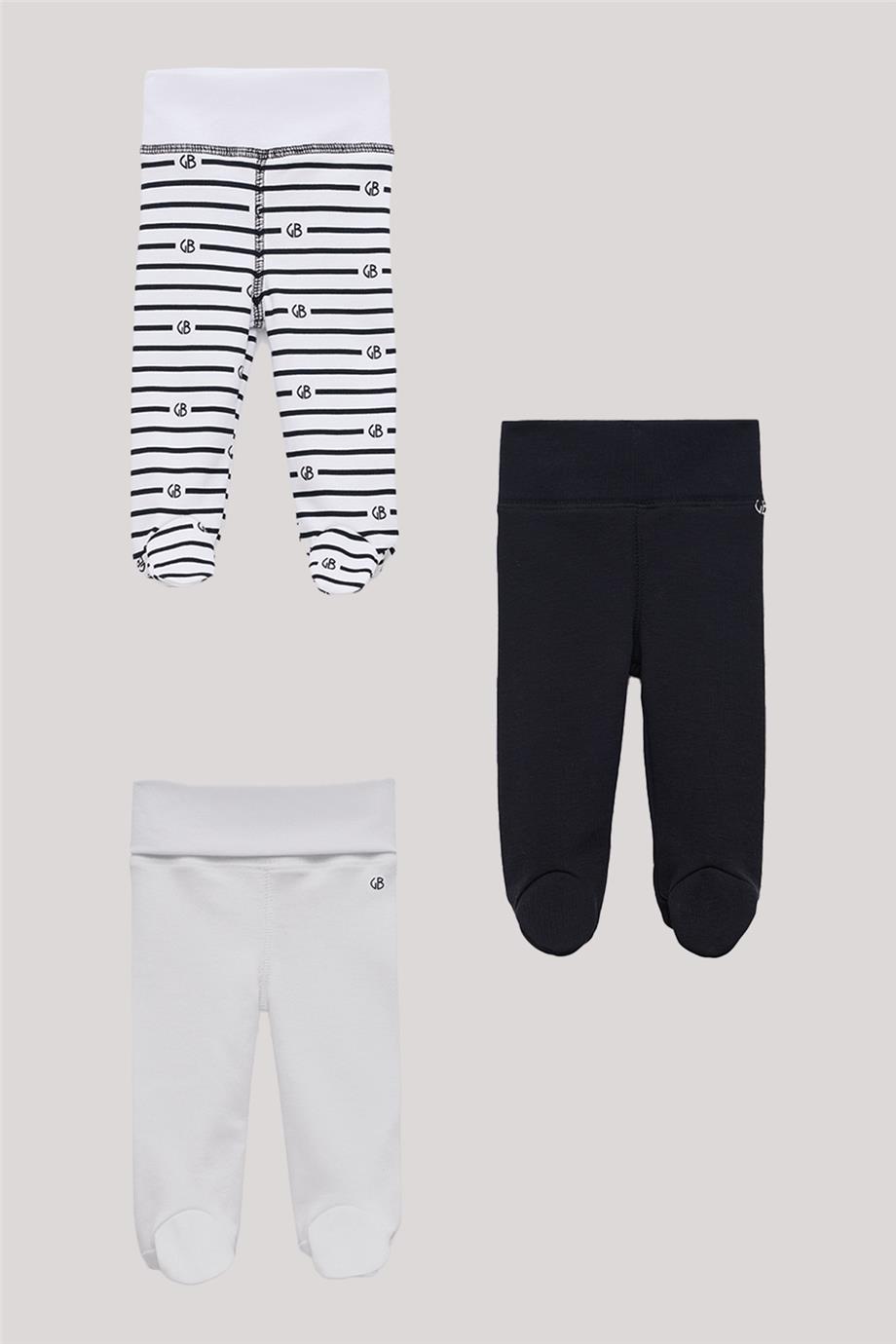 Layette Erkek Bebek Renkli Patikli Alt