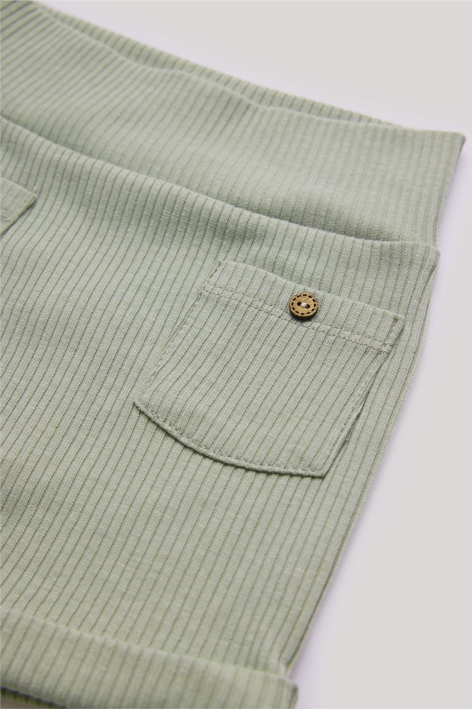 Layette Erkek Bebek Yeşil Şort