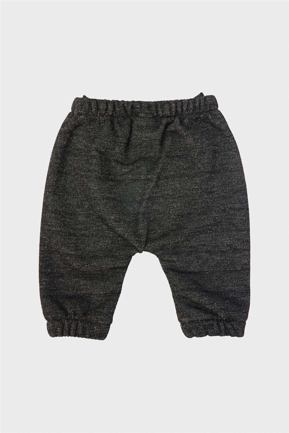 Layette Kız Bebek Antrasit Eşofman Altı