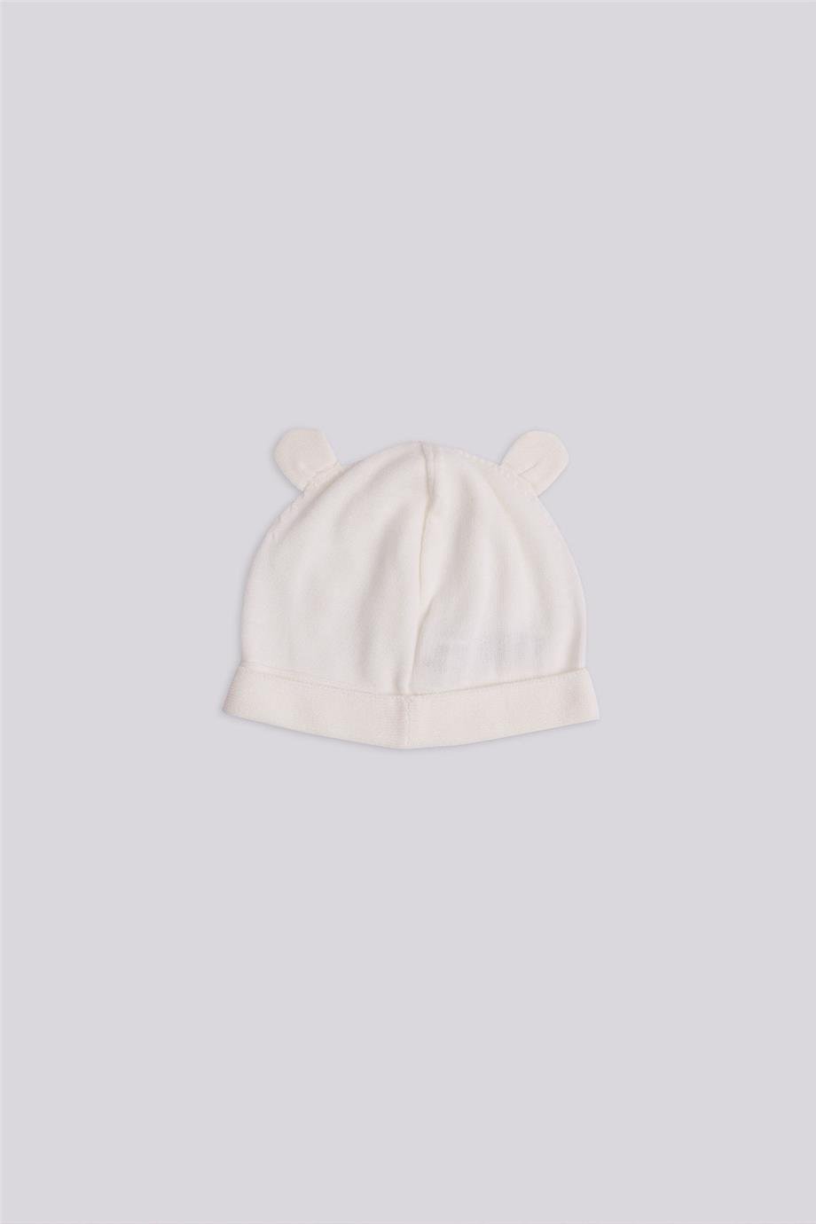 Layette Kız Bebek Beyaz BereLayette Kız Bebek Beyaz Bere