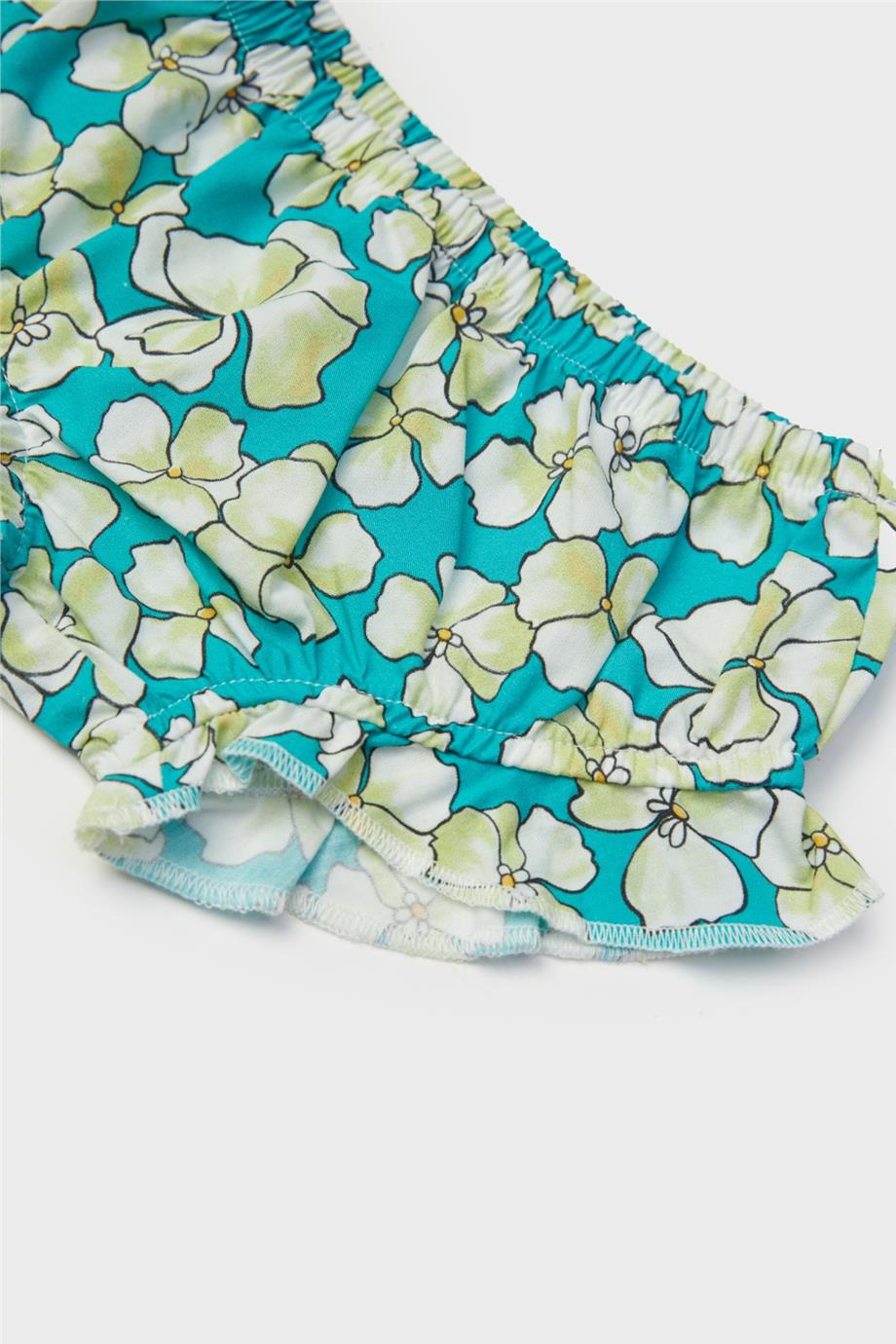 Layette Kız Bebek Desenli Elbise