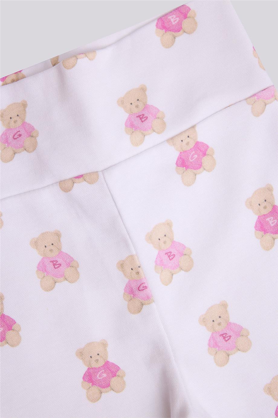 Layette Kız Bebek Desenli Eşofman AltıLayette Kız Bebek Desenli Eşofman Altı