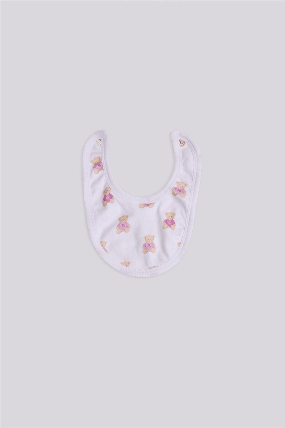 Layette Kız Bebek Desenli ÖnlükLayette Kız Bebek Desenli Önlük