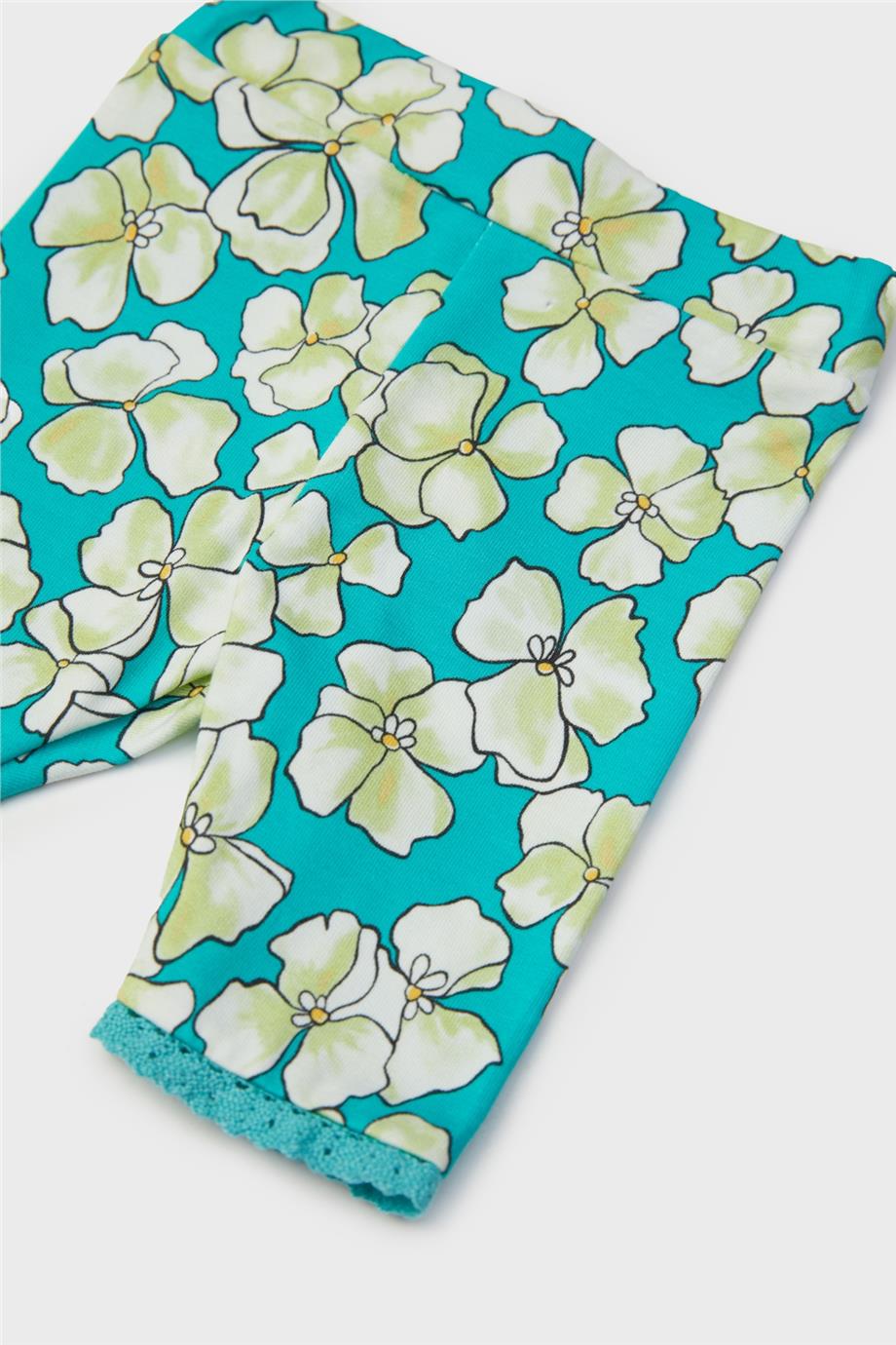 Layette Kız Bebek Desenli Tayt