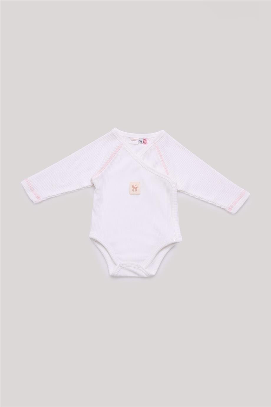Layette Kız Bebek Ekru Body