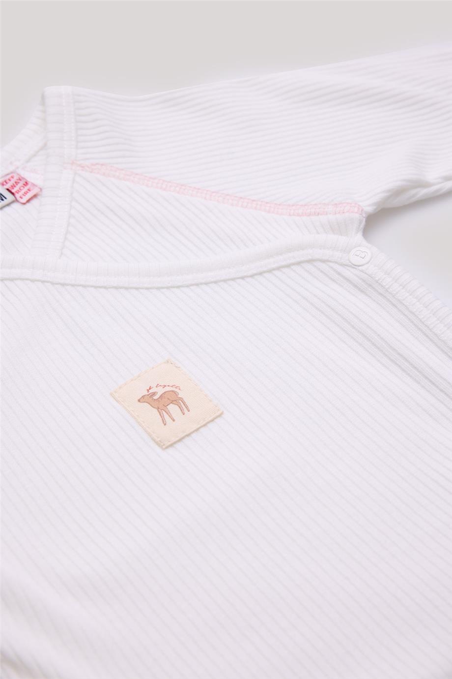 Layette Kız Bebek Ekru Body