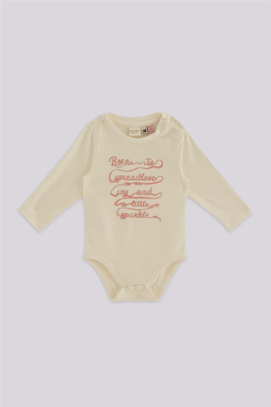 Layette Kız Bebek Ekru BodyLayette Kız Bebek Ekru Body