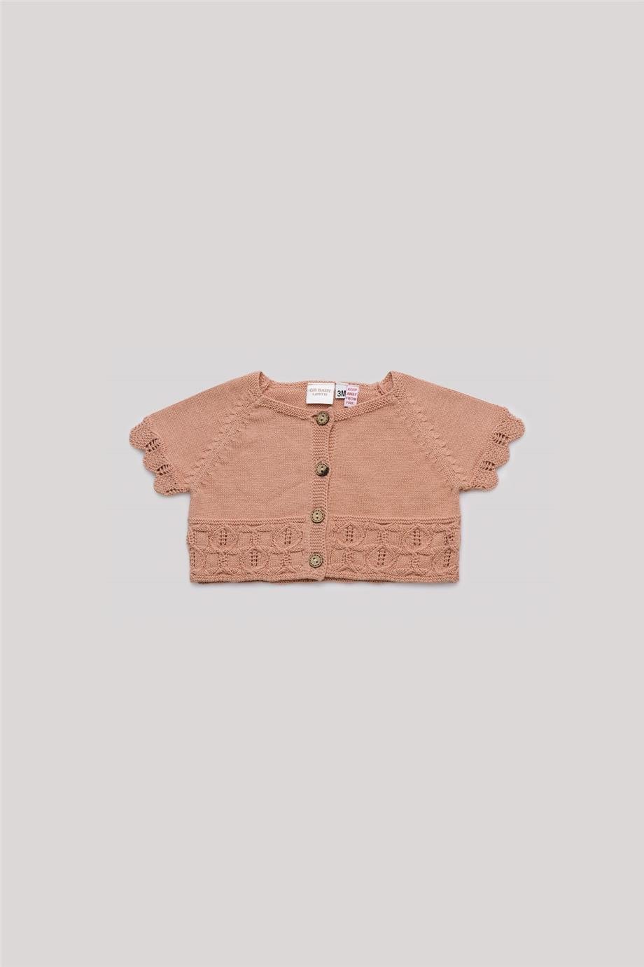 Layette Kız Bebek Pembe Bluz