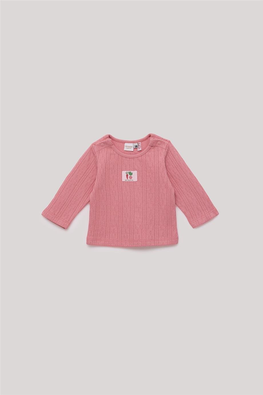 Layette Kız Bebek Pembe Body