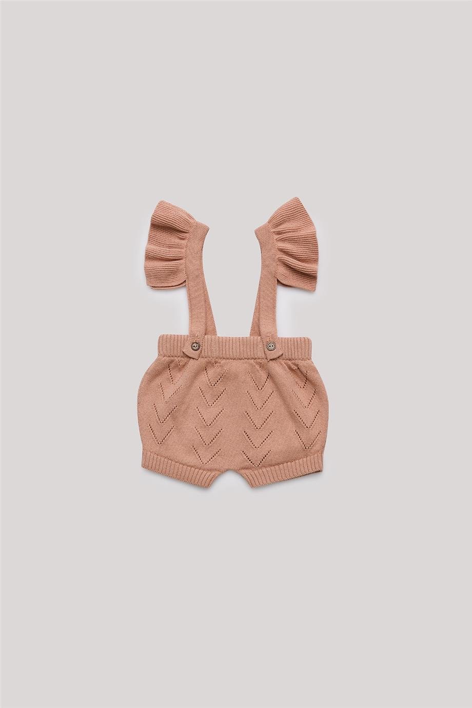 Layette Kız Bebek Pembe Tulum