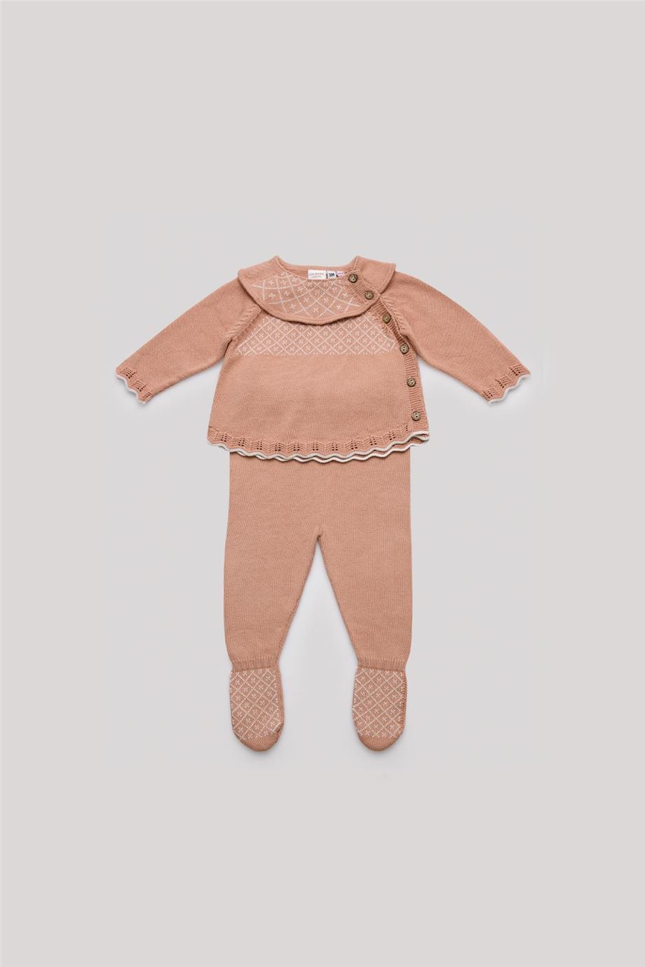 Layette Kız Bebek Pembe Tulum