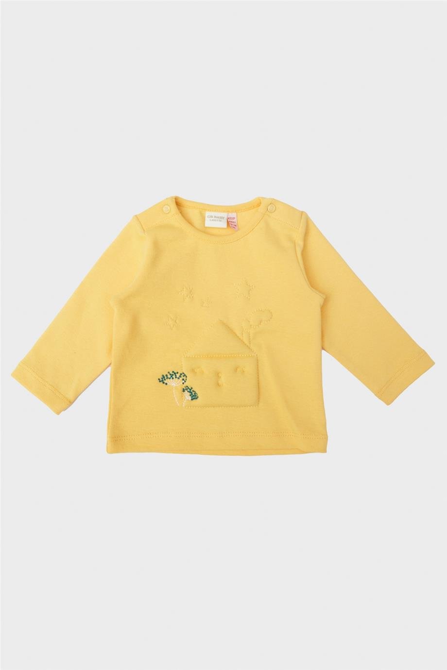 Layette Kız Bebek Sarı T-Shirt