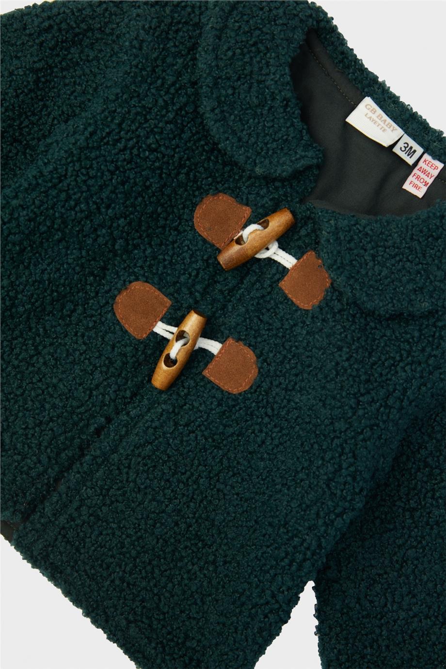 Layette Kız Bebek Yeşil Ceket