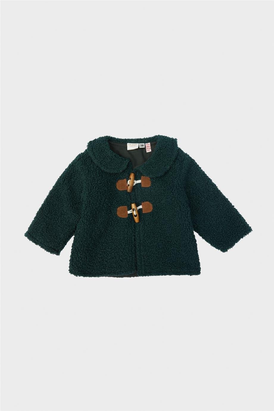 Layette Kız Bebek Yeşil Ceket