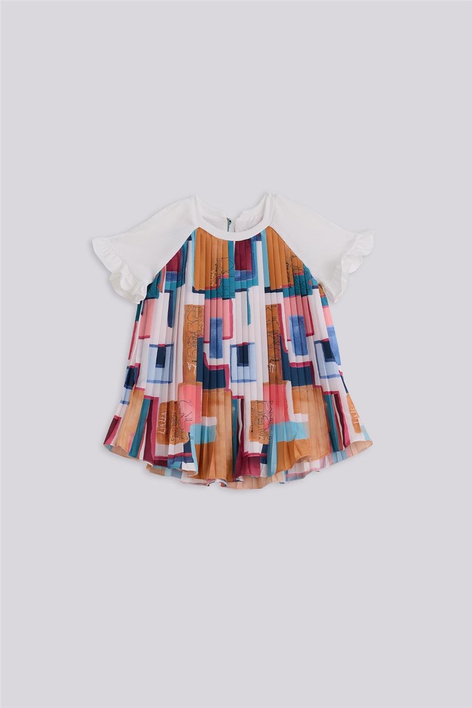 Lia Lea Kız Bebek Desenli ElbiseLia Lea Kız Bebek Desenli Elbise