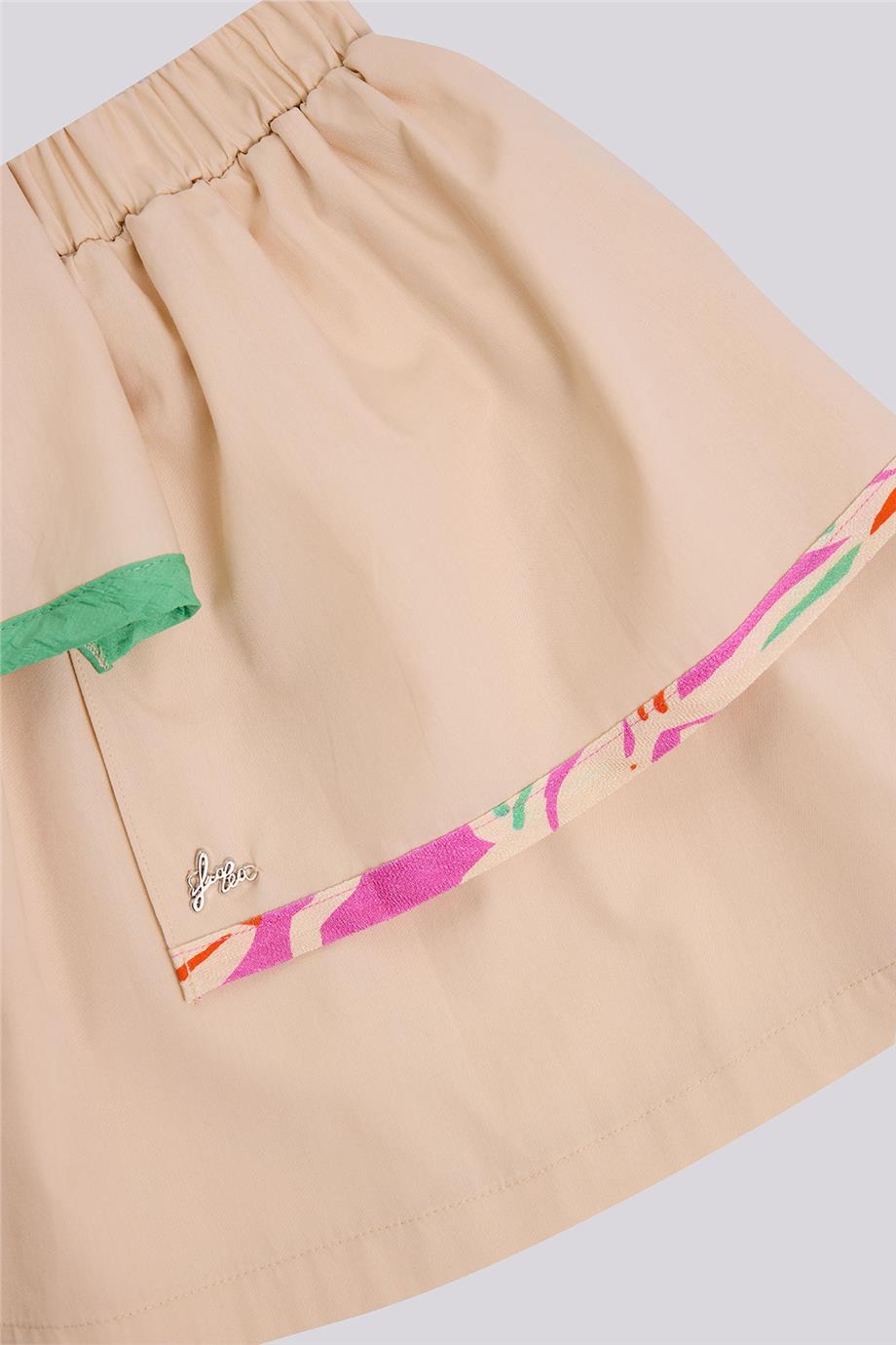 Lia Lea Kız Çocuk Bej EtekLia Lea Kız Çocuk Bej Etek