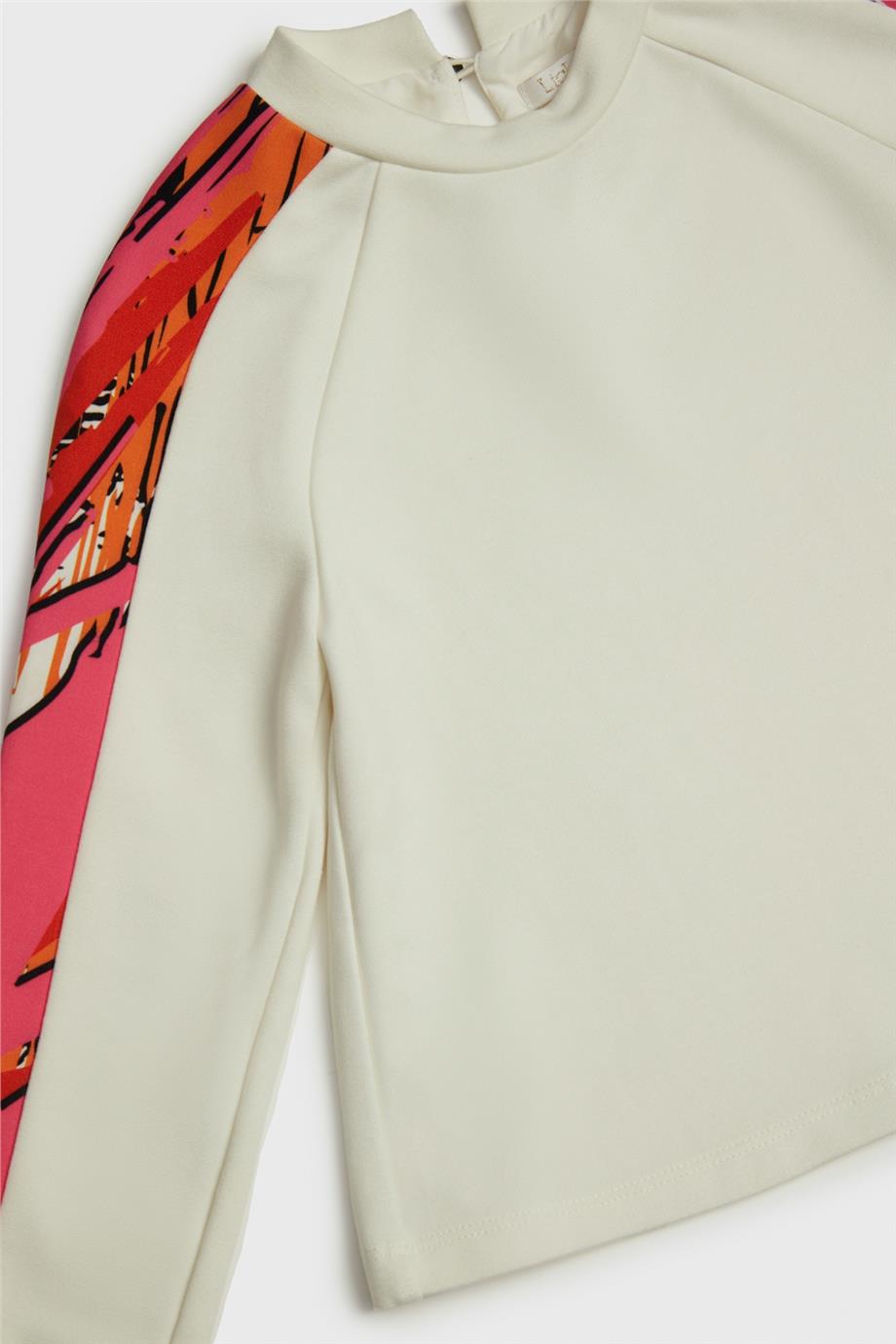 Lia Lea Kız Çocuk Beyaz Bluz