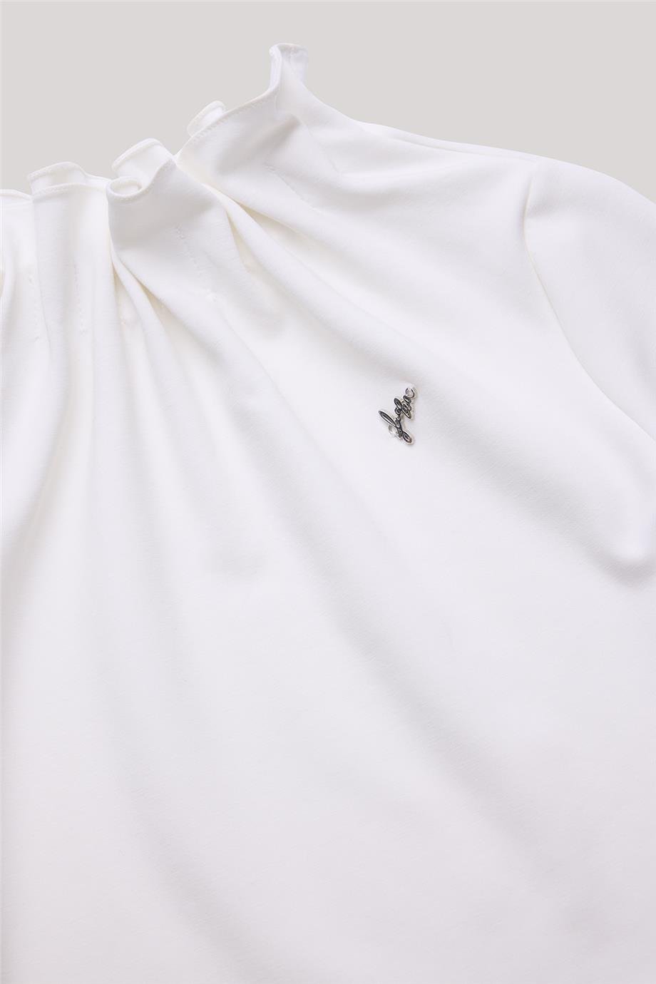 Lia Lea Kız Çocuk Beyaz Bluz