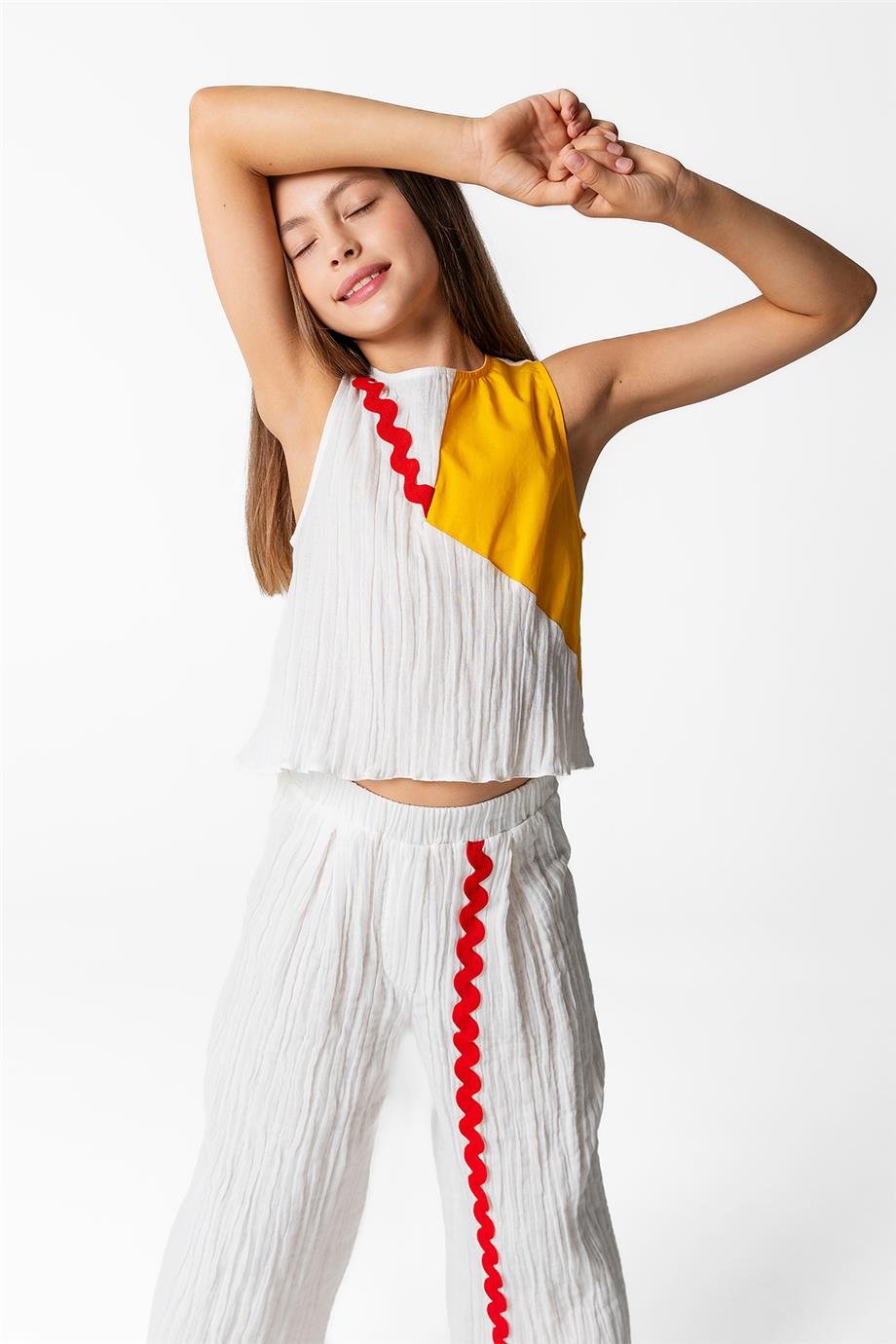 Lia Lea Girl White BlouseLia Lea Girl White Blouse