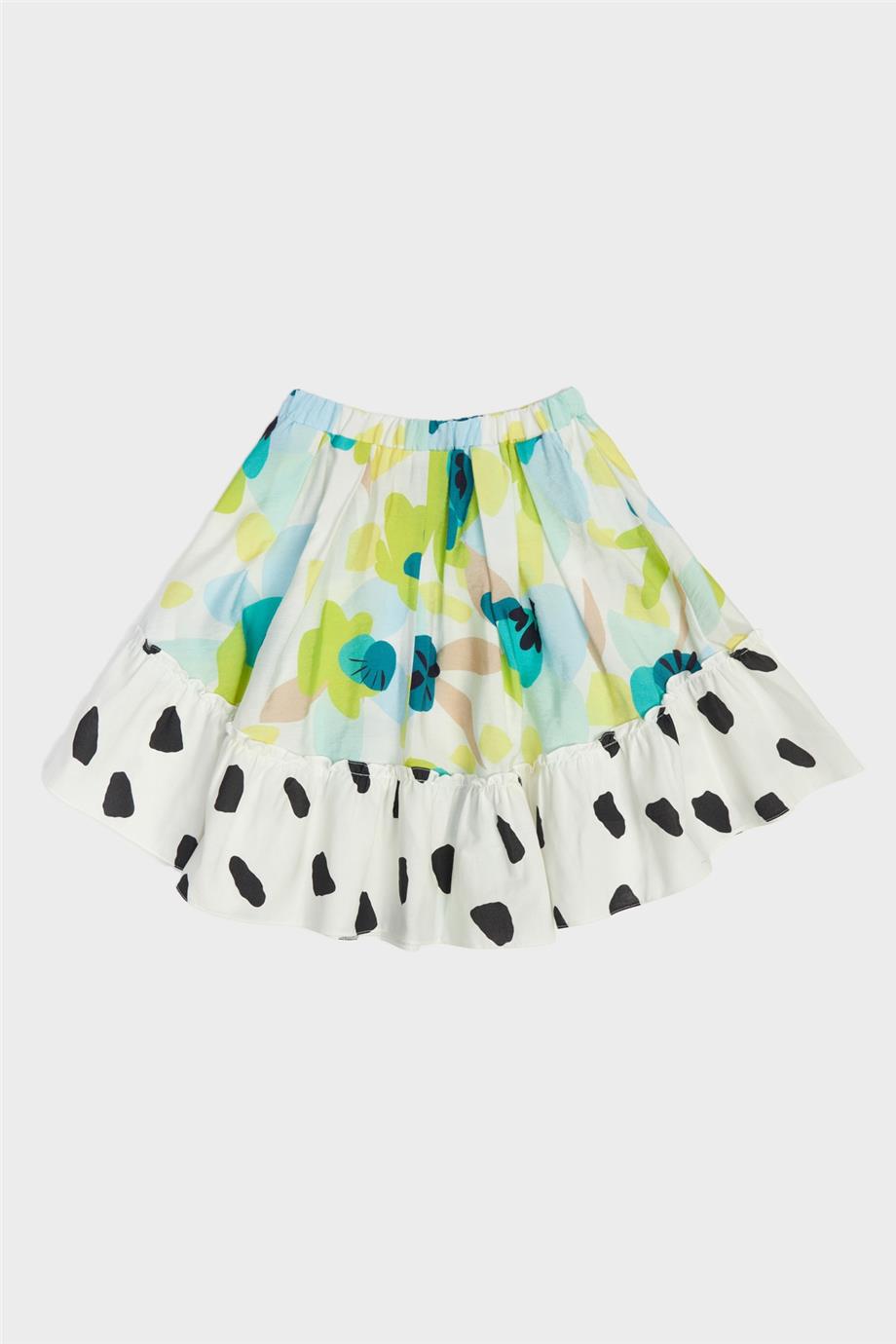 Lia Lea Kız Çocuk Desenli Etek