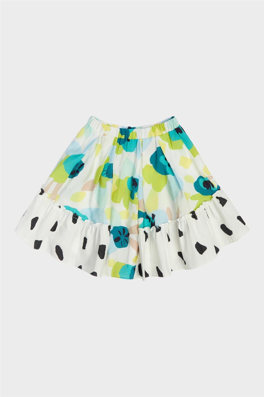 Lia Lea Kız Çocuk Desenli Etek