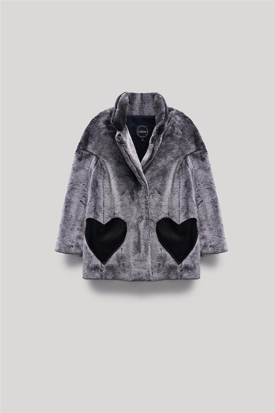 Lia Lea Kız Çocuk Gri Mont