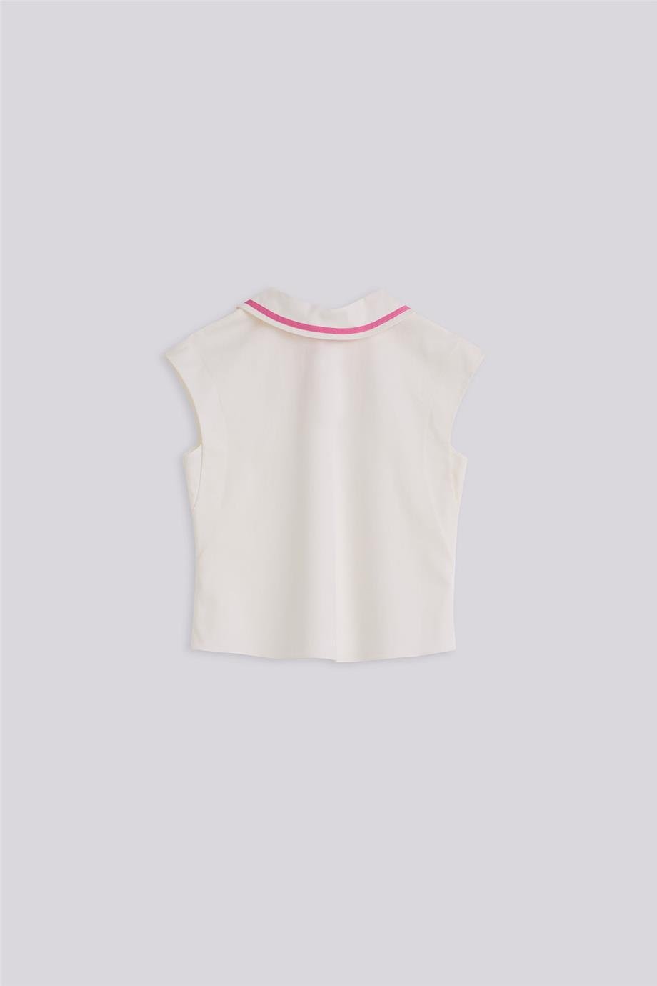 Lia Lea Kız Çocuk Kırık Beyaz BluzLia Lea Kız Çocuk Kırık Beyaz Bluz