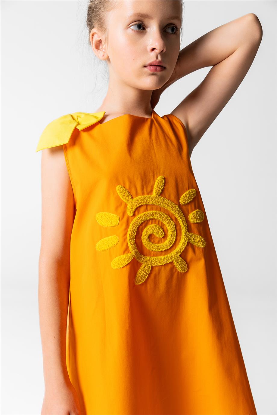 Lia Lea Girl Orange DressLia Lea Girl Orange Dress