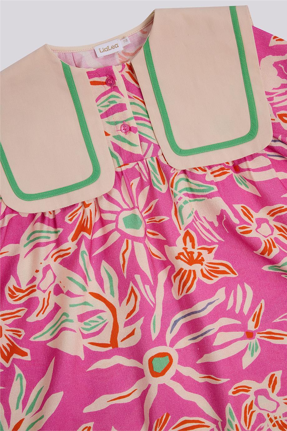 Lia Lea Kız Çocuk Pembe ElbiseLia Lea Kız Çocuk Pembe Elbise