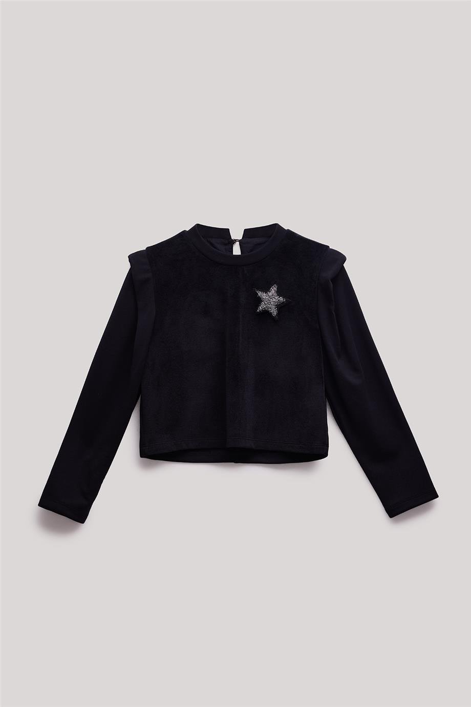 Lia Lea Kız Çocuk Siyah Bluz