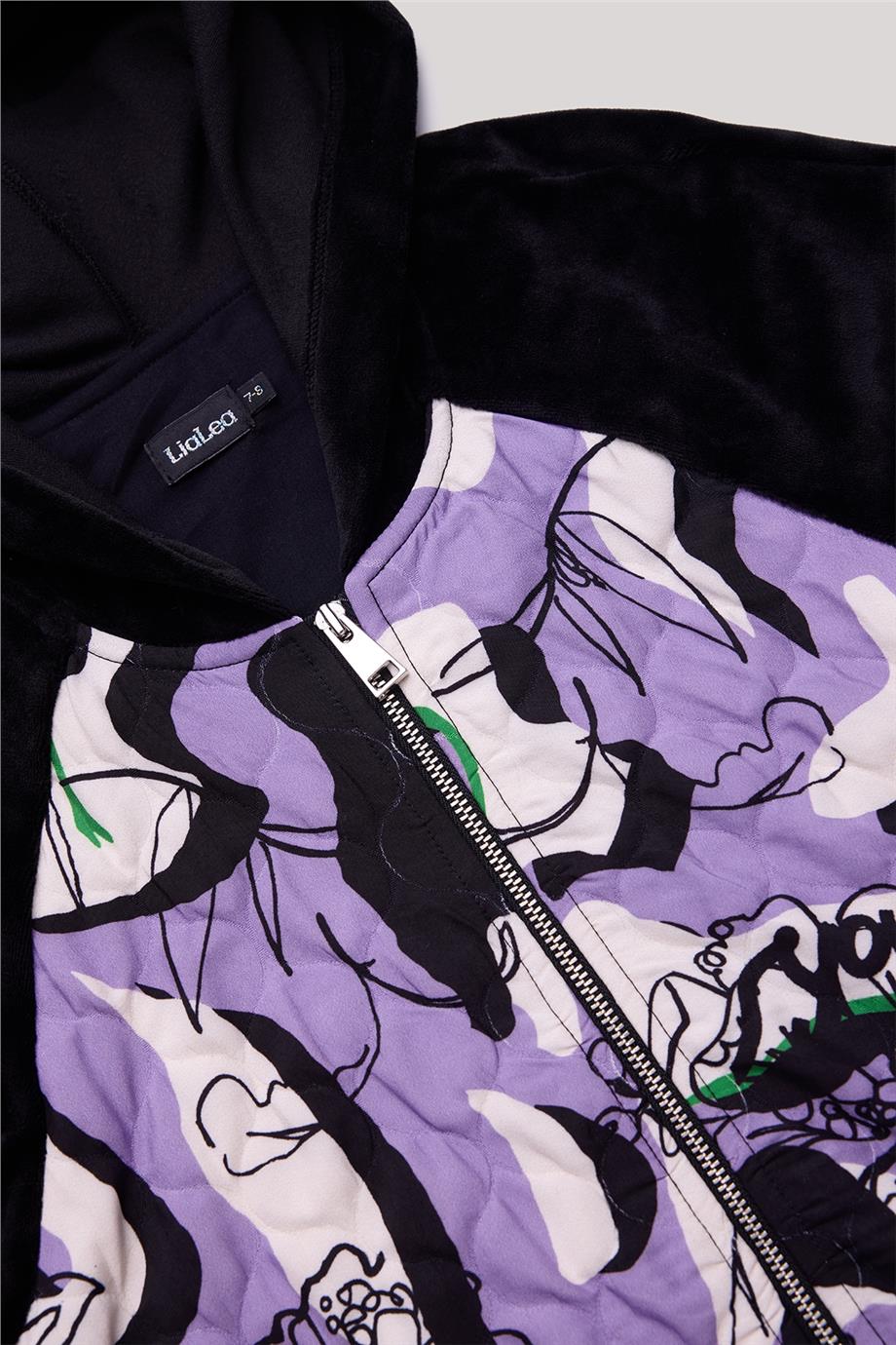 Lia Lea Kız Çocuk Siyah Mont