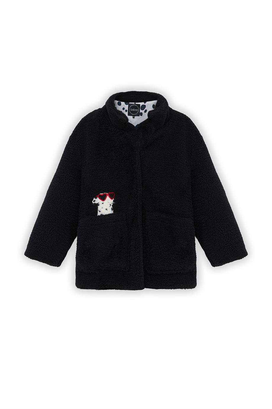 Lia Lea Girl Black CoatLia Lea Girl Black Coat