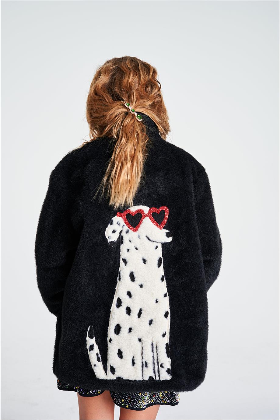 Lia Lea Kız Çocuk Siyah MontLia Lea Kız Çocuk Siyah Mont