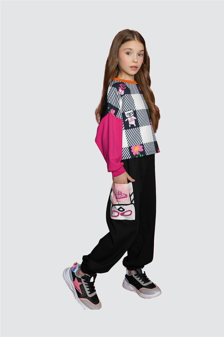 Lia Lea Kız Çocuk Siyah Pantolon