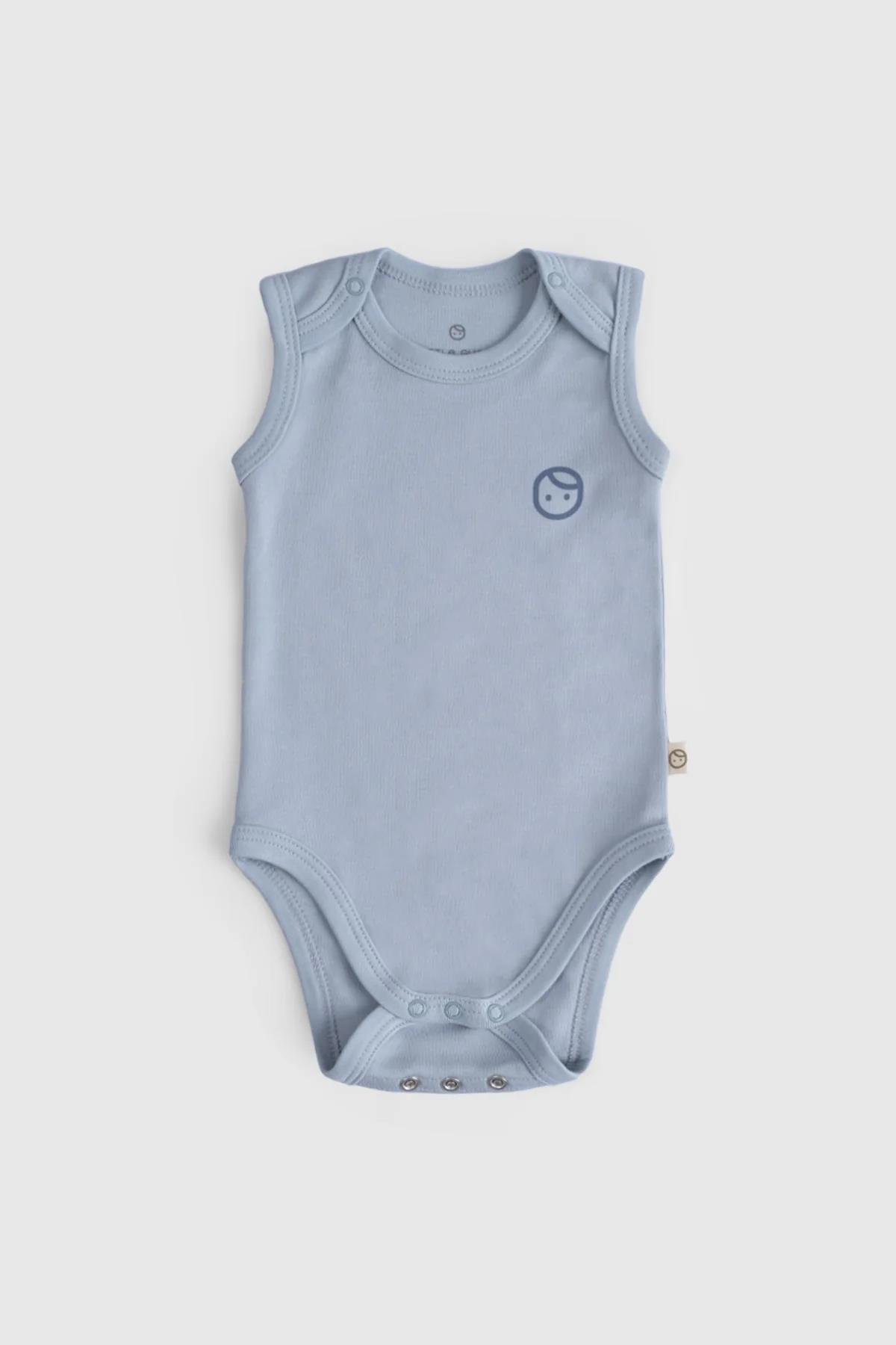 Little Gusto 2'li Organik Pamuk Ayarlanabilir Çıtçıtlı AtletLittle Gusto 2'li Organik Pamuk Ayarlanabilir Çıtçıtlı Atlet