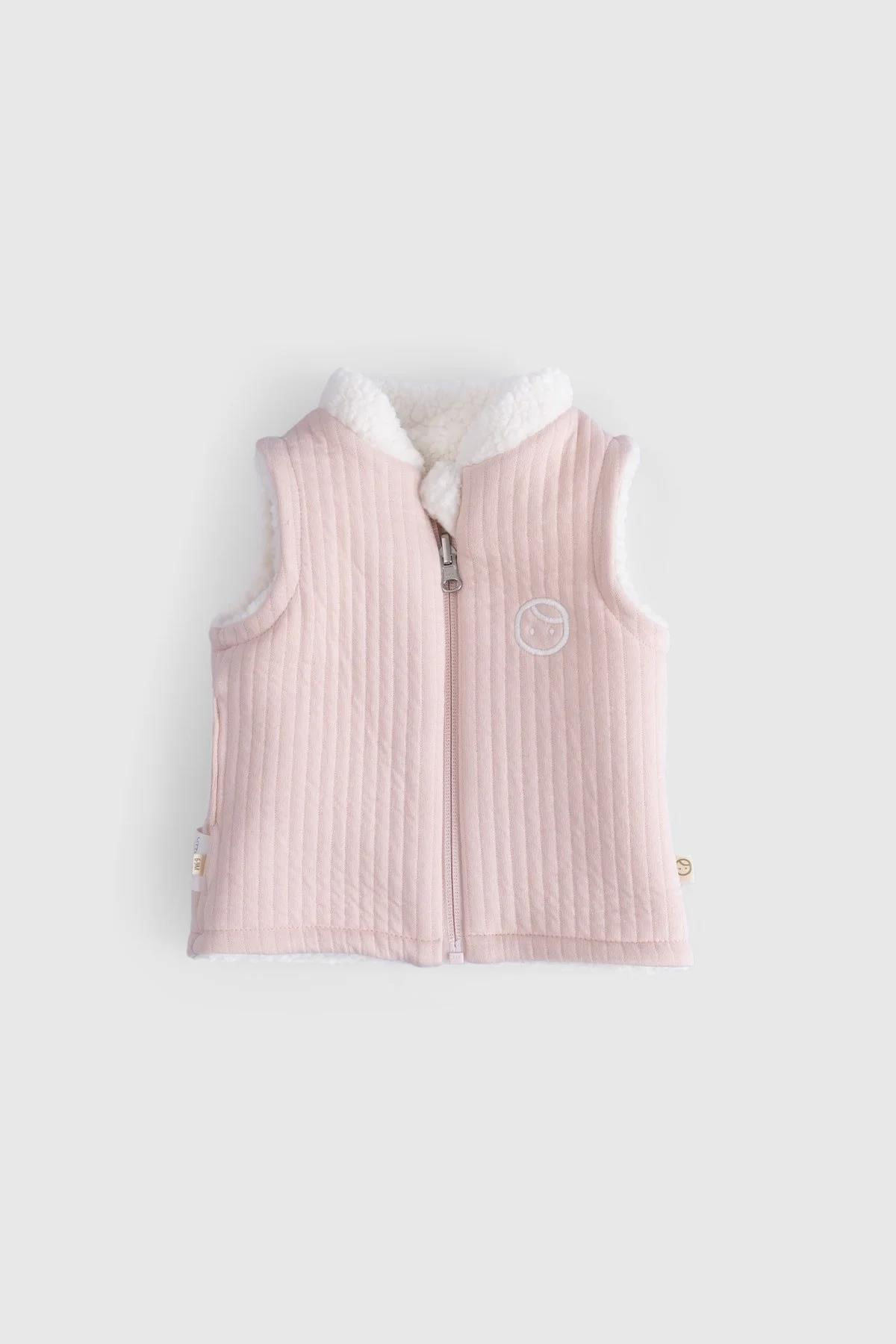 Little Gusto Çift Taraflı Kapitoneli Wellsoft Mavi YelekLittle Gusto Çift Taraflı Kapitoneli Wellsoft Mavi Yelek