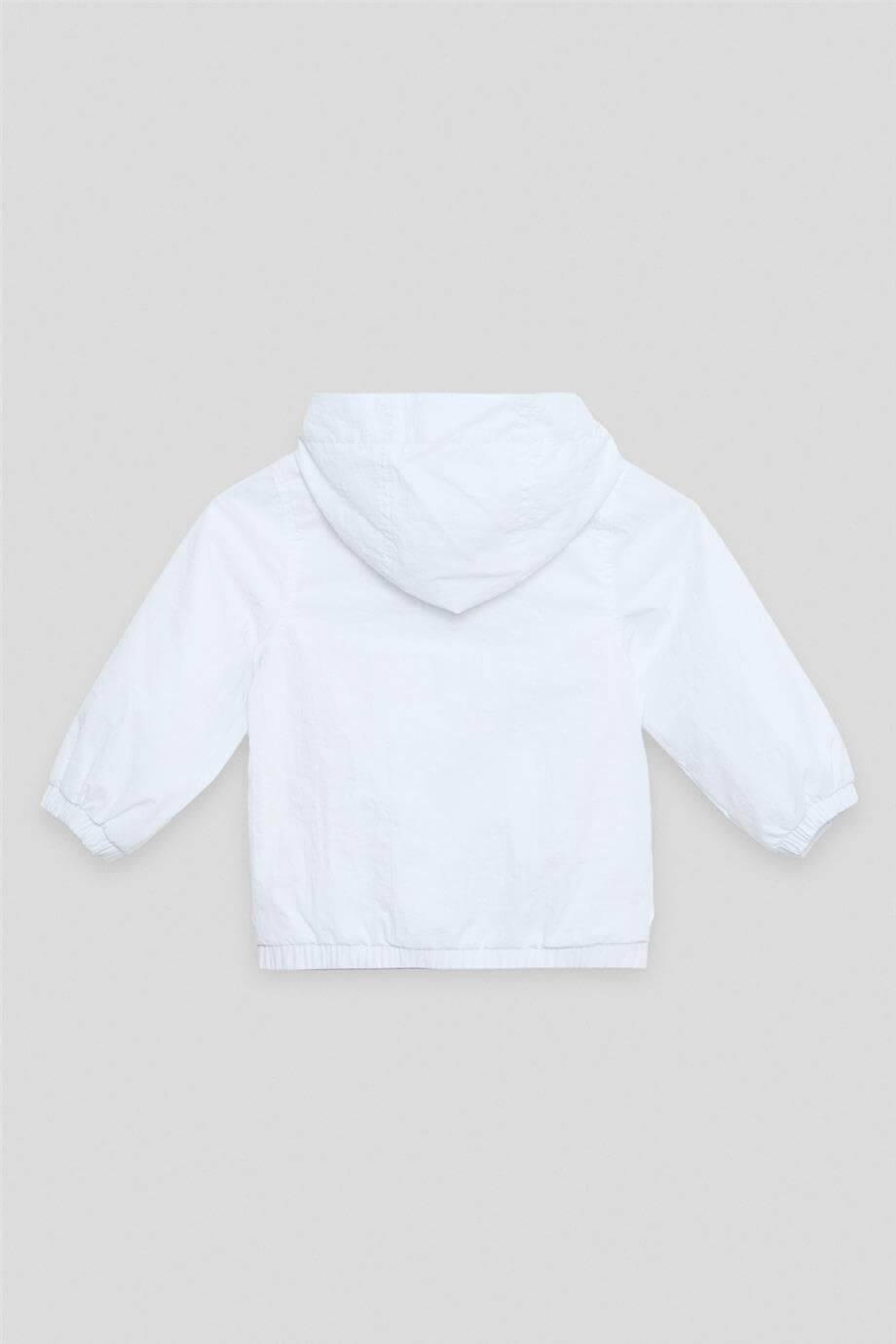  Baby Boy White Windbreaker Baby Boy White Windbreaker