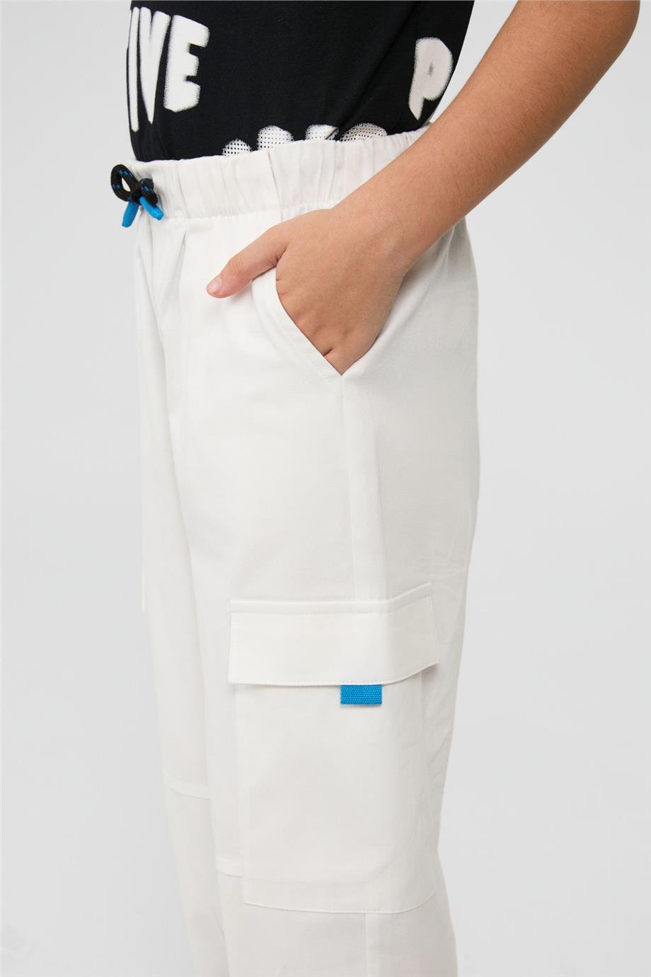 NBT Erkek Çocuk Beyaz PantolonNBT Erkek Çocuk Beyaz Pantolon