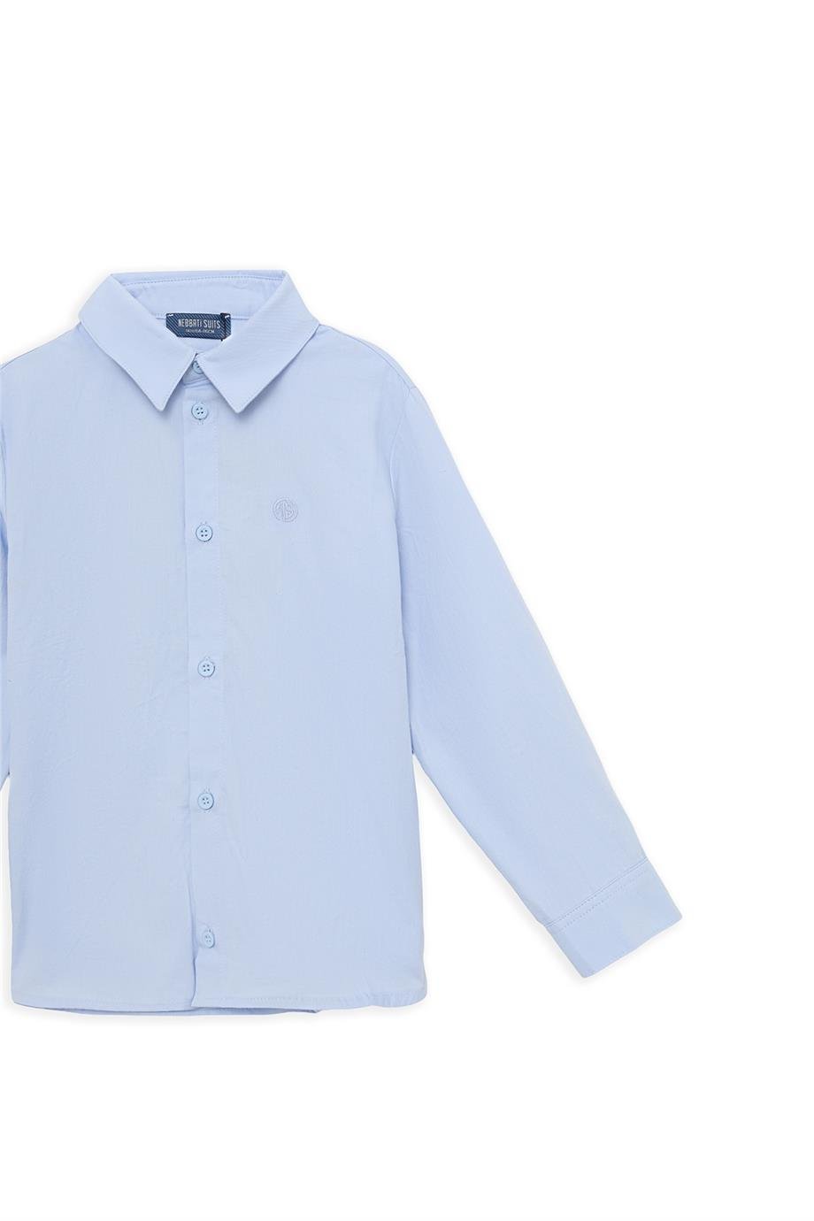 NBT Erkek Çocuk Mavi GömlekNBT Erkek Çocuk Mavi Gömlek