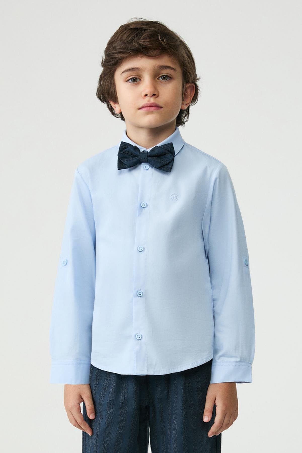 NBT Erkek Çocuk Mavi GömlekNBT Erkek Çocuk Mavi Gömlek