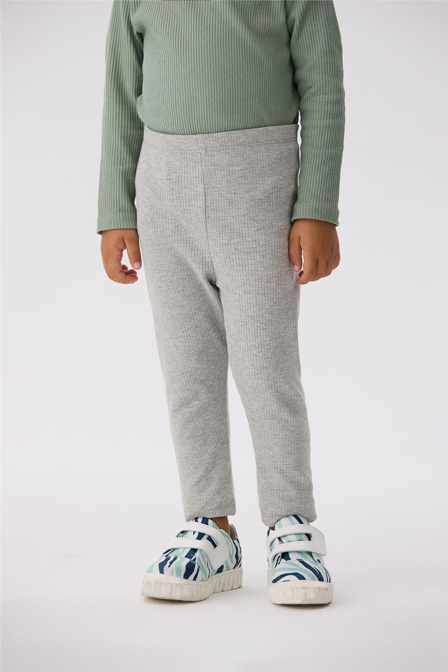 Nebbati Basic Erkek Bebek Gri Tayt