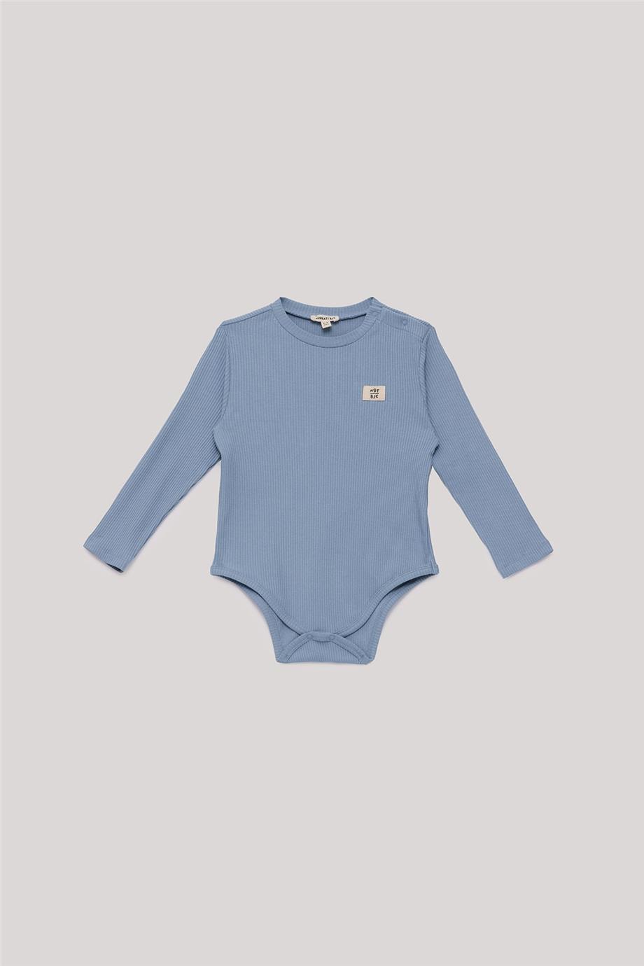 Nebbati Basic Erkek Bebek Mavi Body